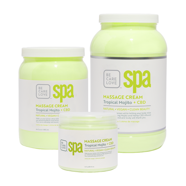 BCL SPA Massage Cream Tropical Mojito + CBD