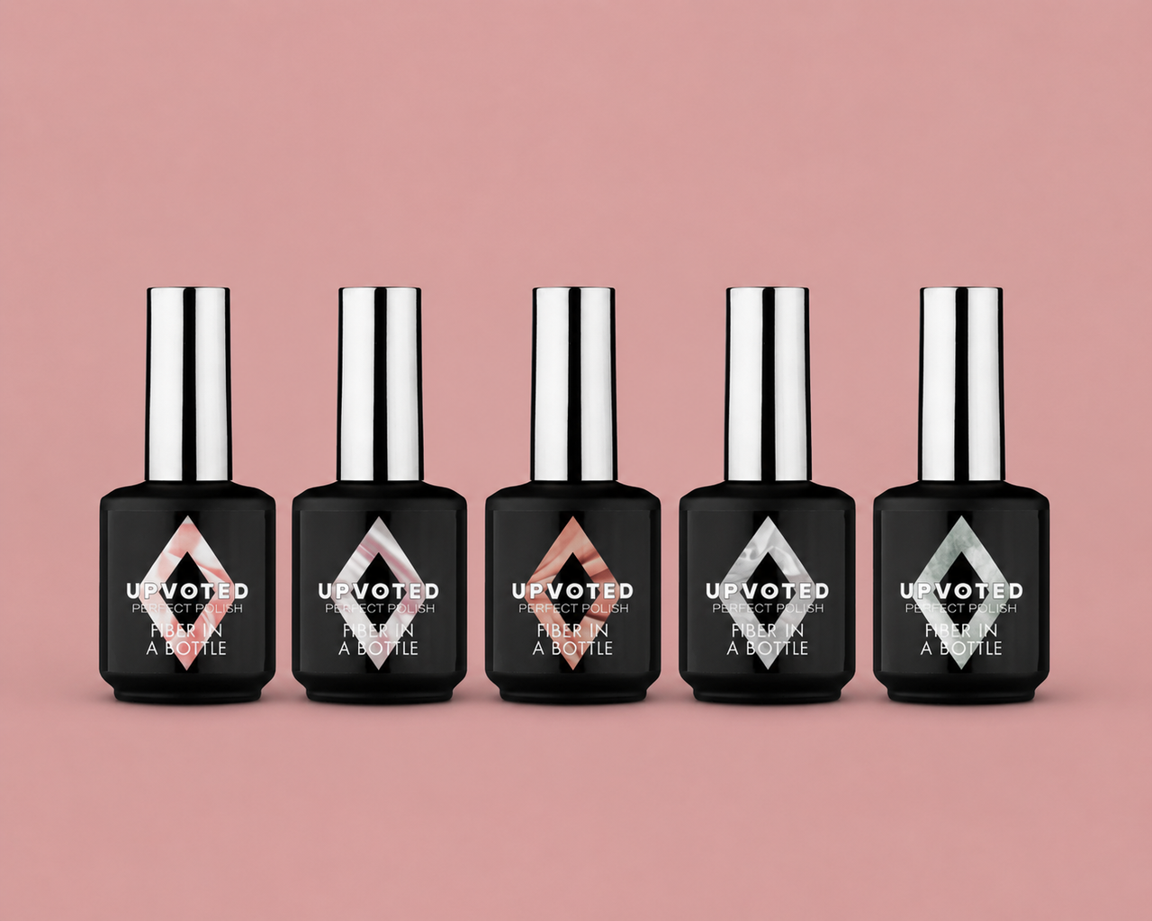 Nail Perfect UPVOTED Fiber in a Bottle, verstevigende fiber gel met penseel