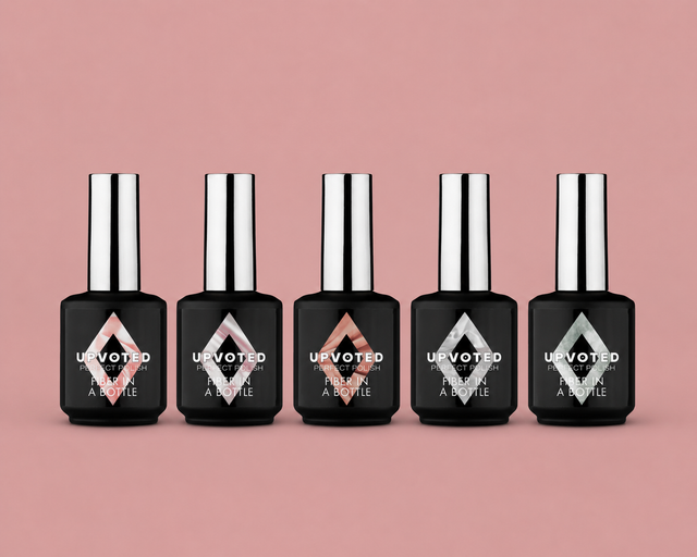 Nail Perfect UPVOTED Fiber in a Bottle, verstevigende fiber gel met penseel