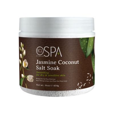 BCL SPA Jasmine Coconut Salt Soak – 16oz