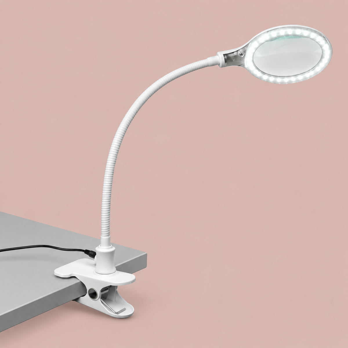 Sibel Clamp Magnifier Lamp – 2-in-1 loeplamp met klem & standaard
