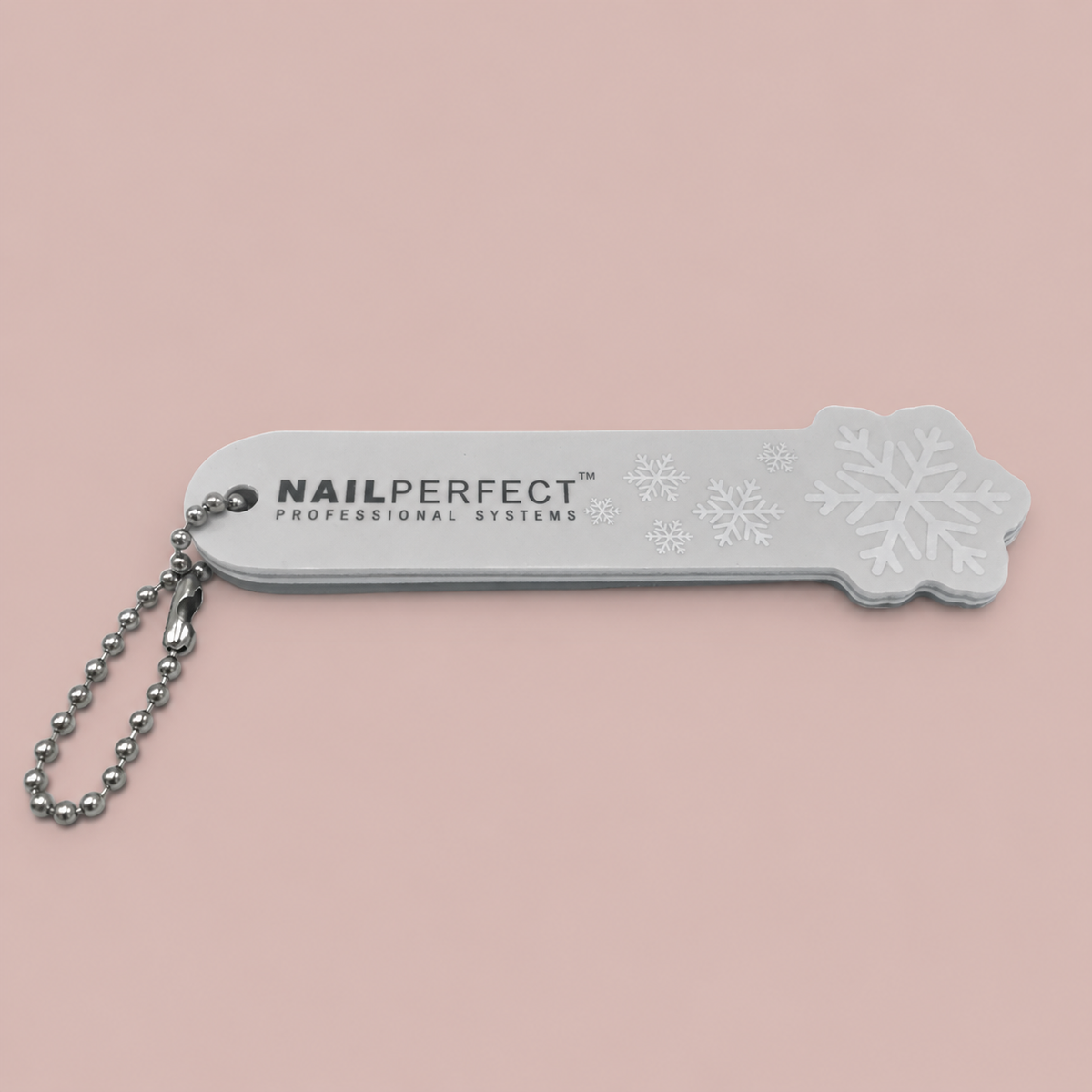 Nail Perfect Keychain File Snowflake