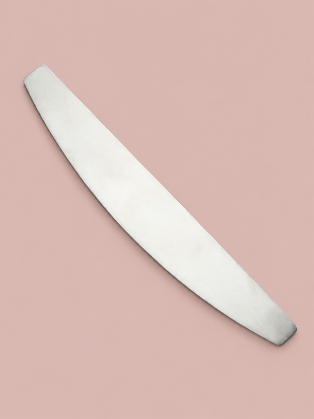 Stainless Steel manicure file half moon