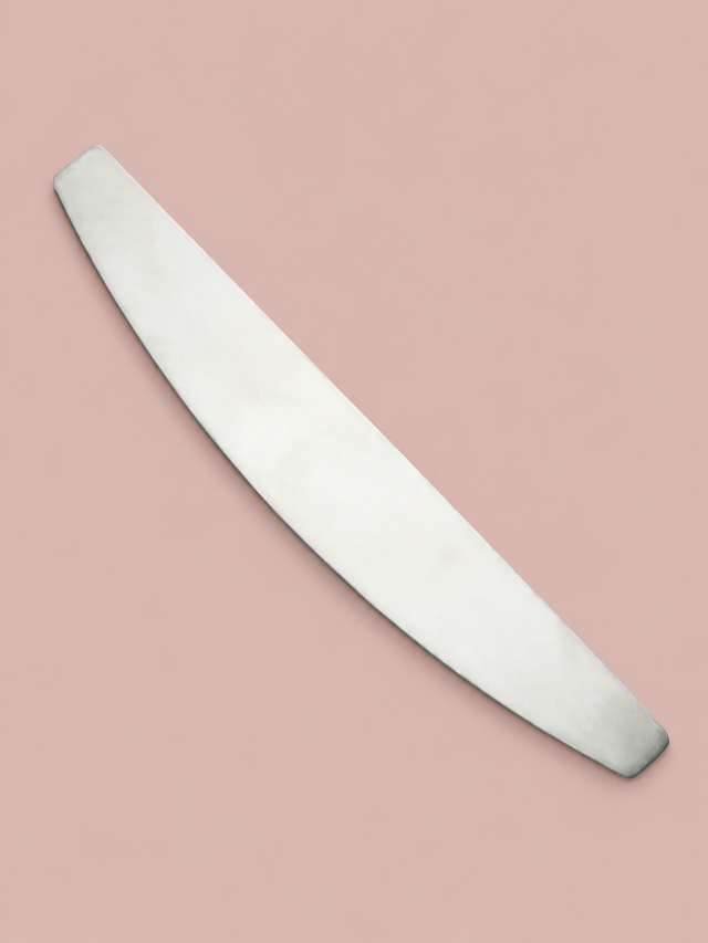 Stainless Steel Manicure File – Halve maan