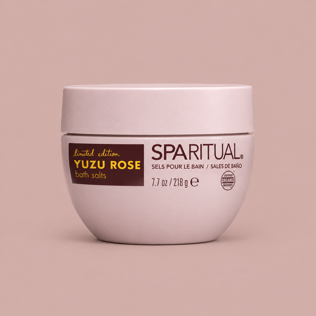 Uplifting Yuzu Rose Bath Salth 7.7oz