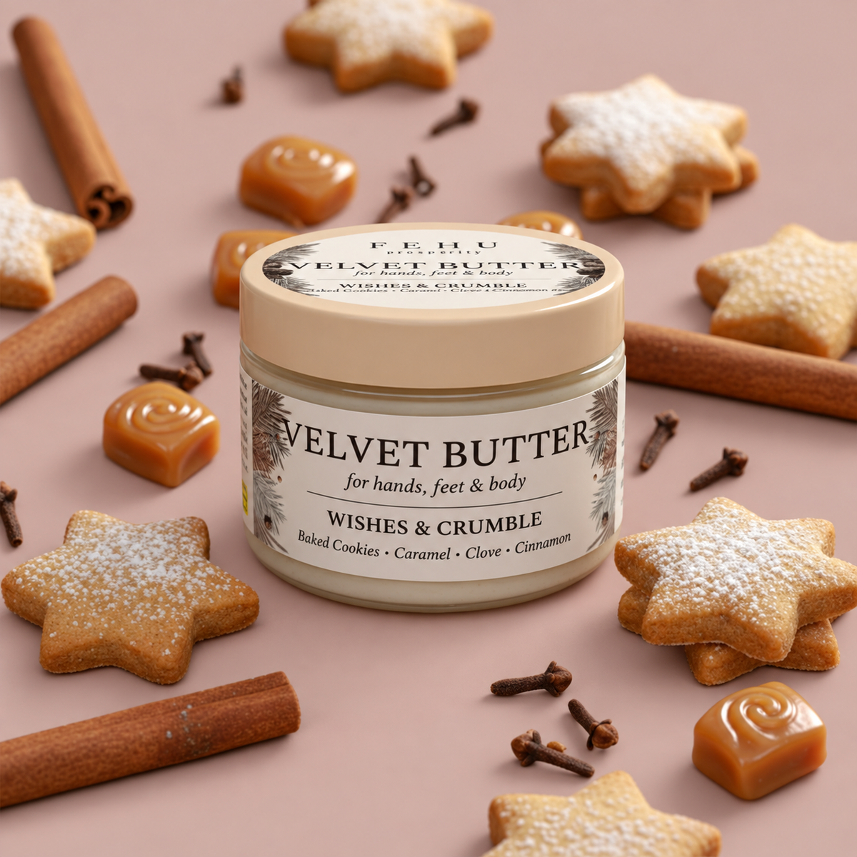 FEHU Velvet Butter Wishes & Crumble, 100 g
