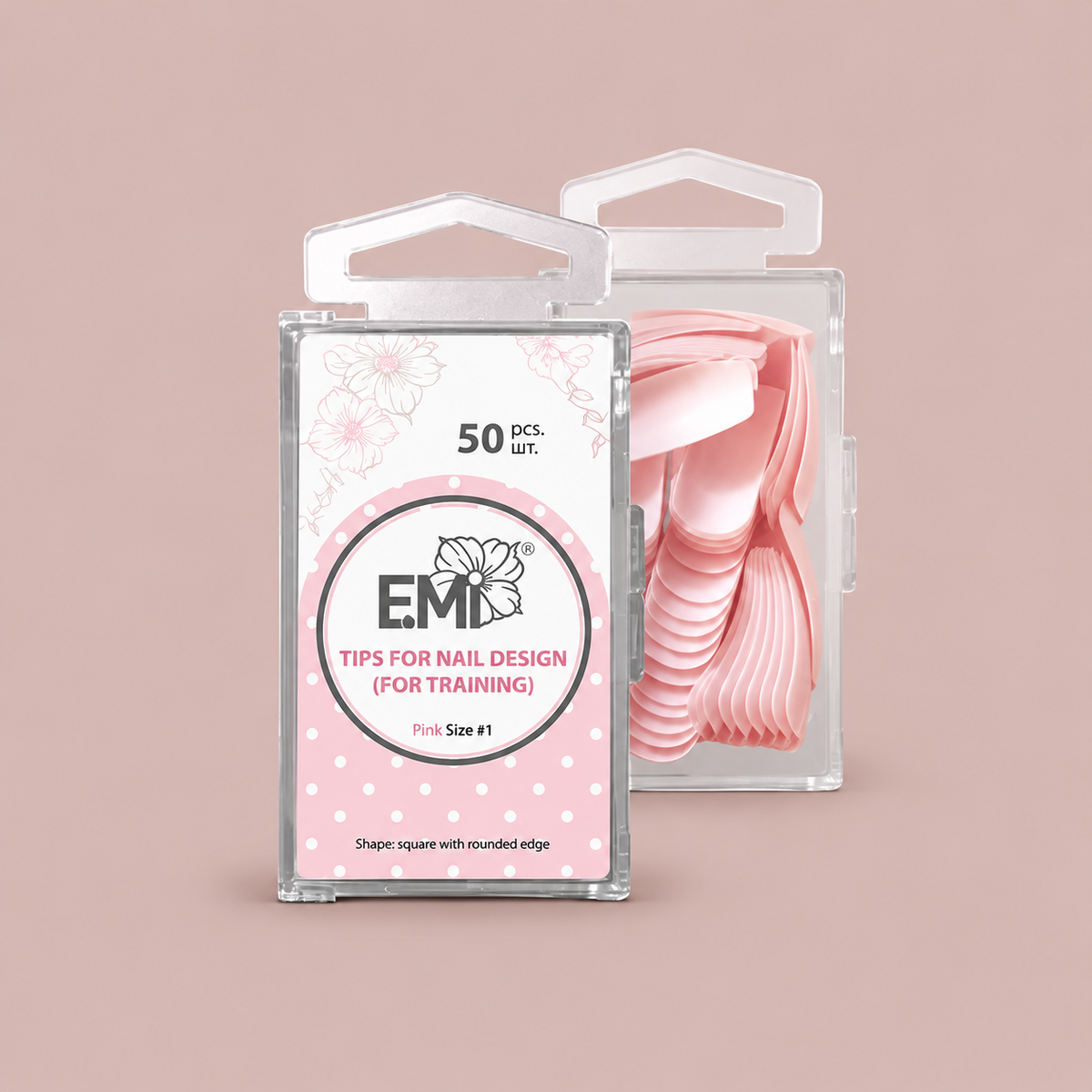 Pink Tips for Nail Design (for training)