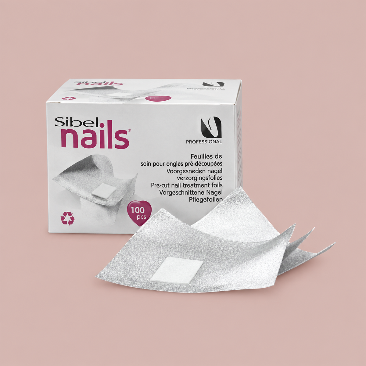 Soak off aluminium foils 50 st