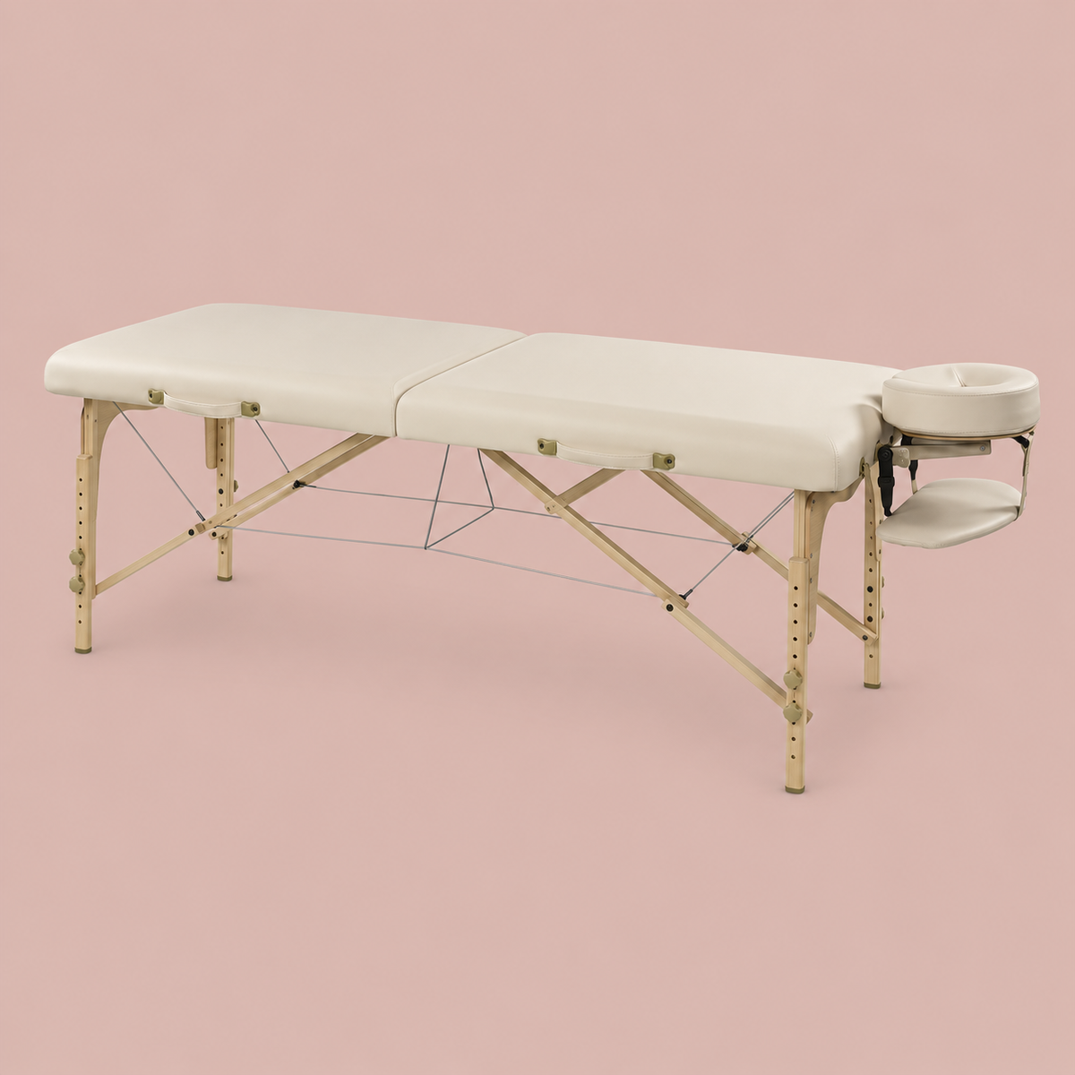 SIBEL Portable Beauty Bed Rafael White