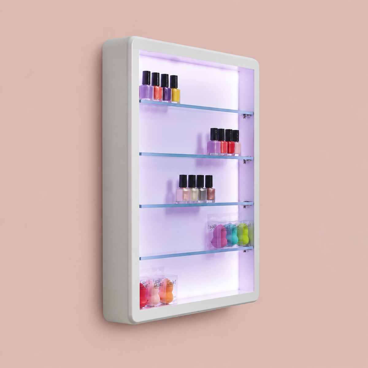 Toonkast met LED-verlichting