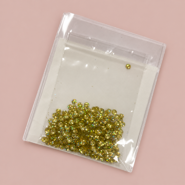 NLC Nail Art Crushed Stones – Goud