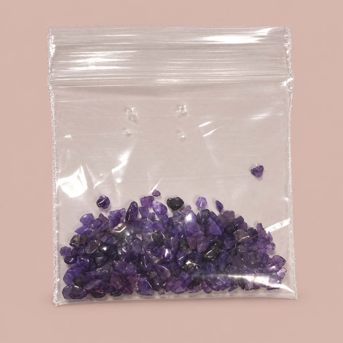 NLC Nail Art Crushed Stones – Paars