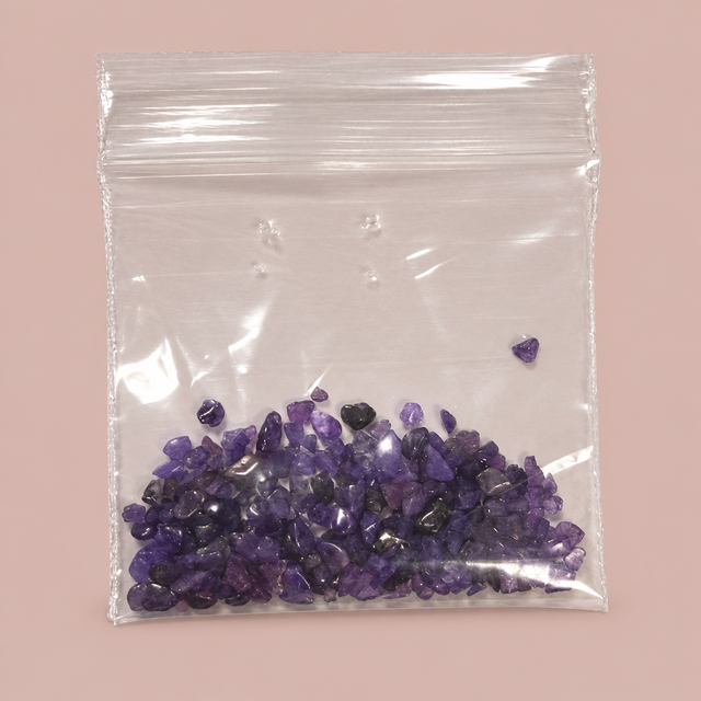 NLC Nail Art Crushed Stones – Paars