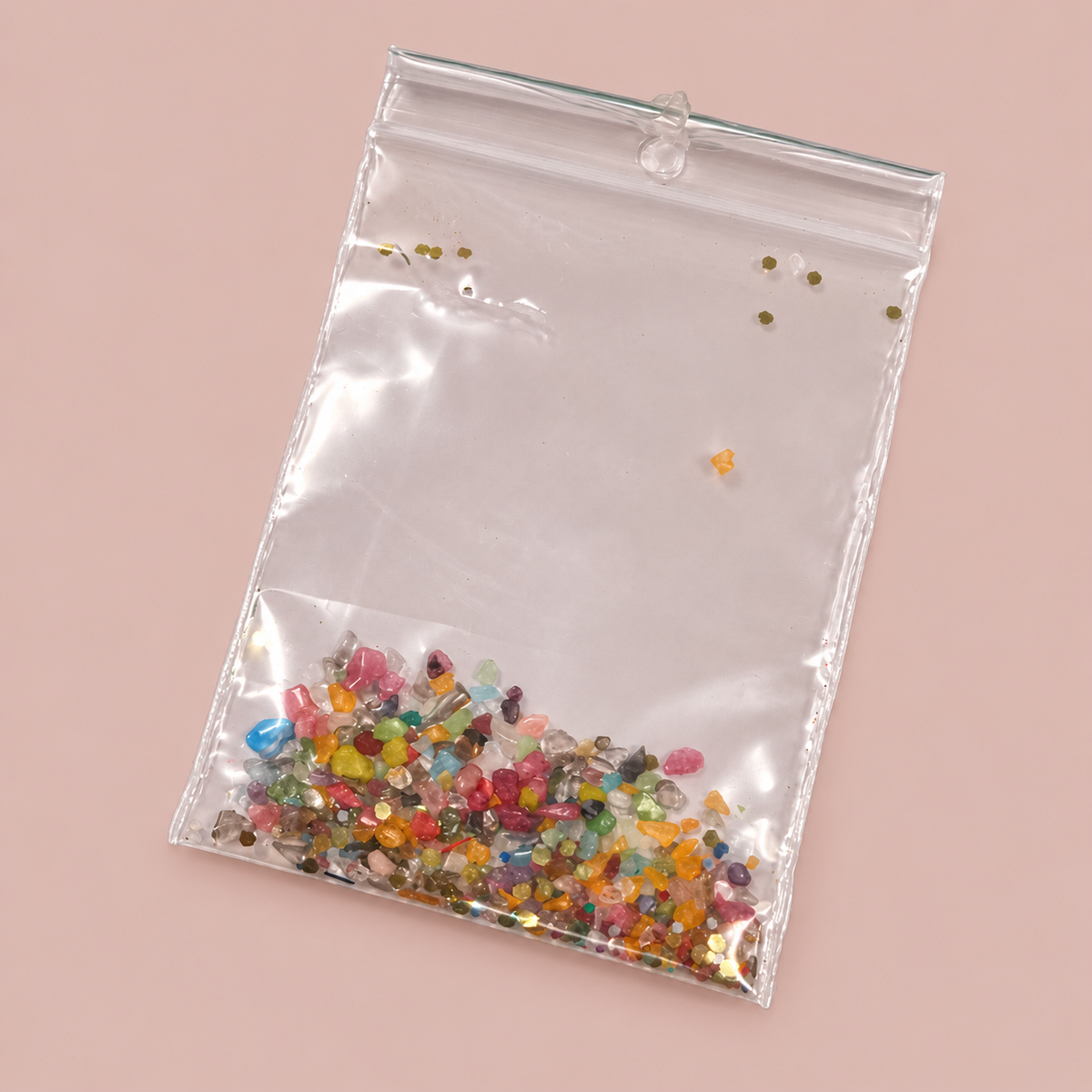 NLC Nail Art Crushed Stones – Regenboog