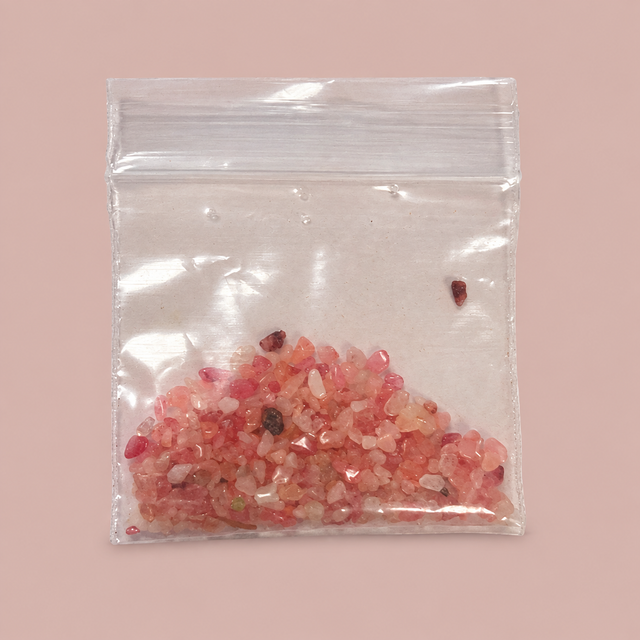 NLC Nail Art Crushed Stones – Licht roze