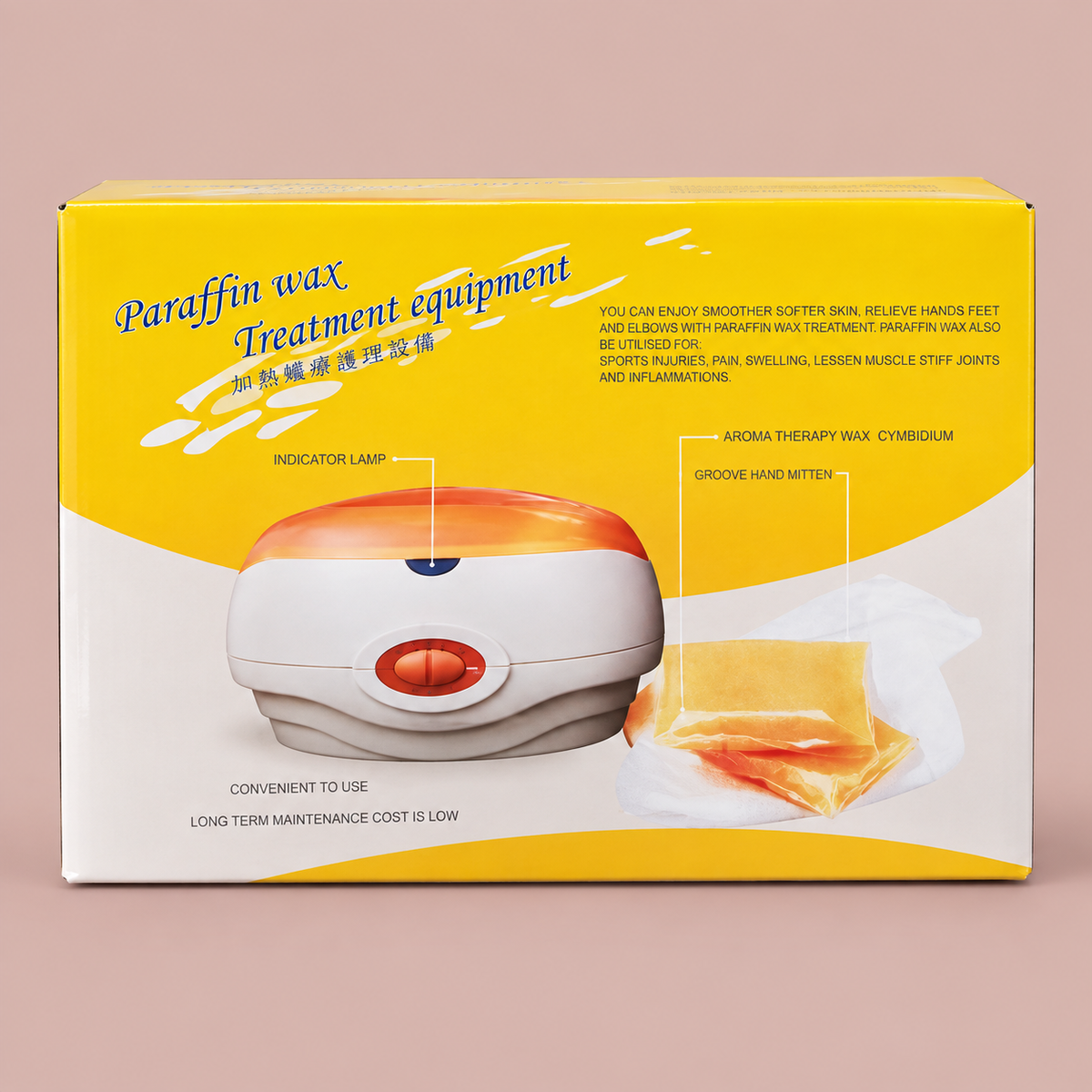 Paraffine wax aromatherapy voor hand- en voetbehandeling