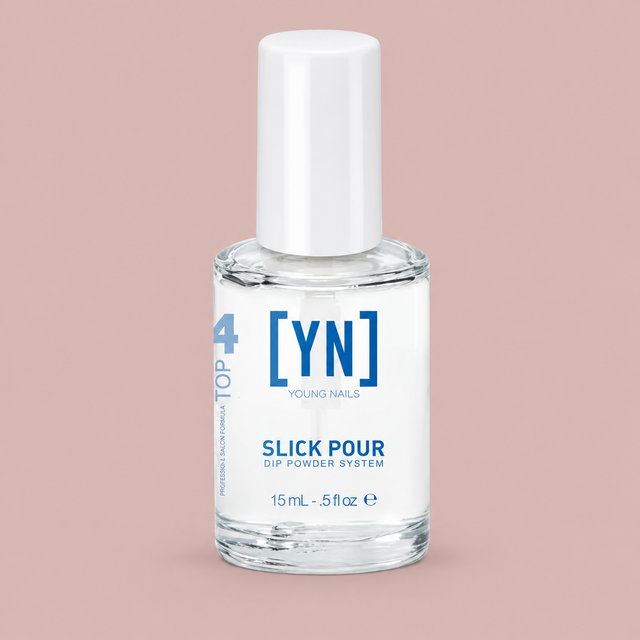 Young Nails SlickPour – Top Step 4, 1/2 oz