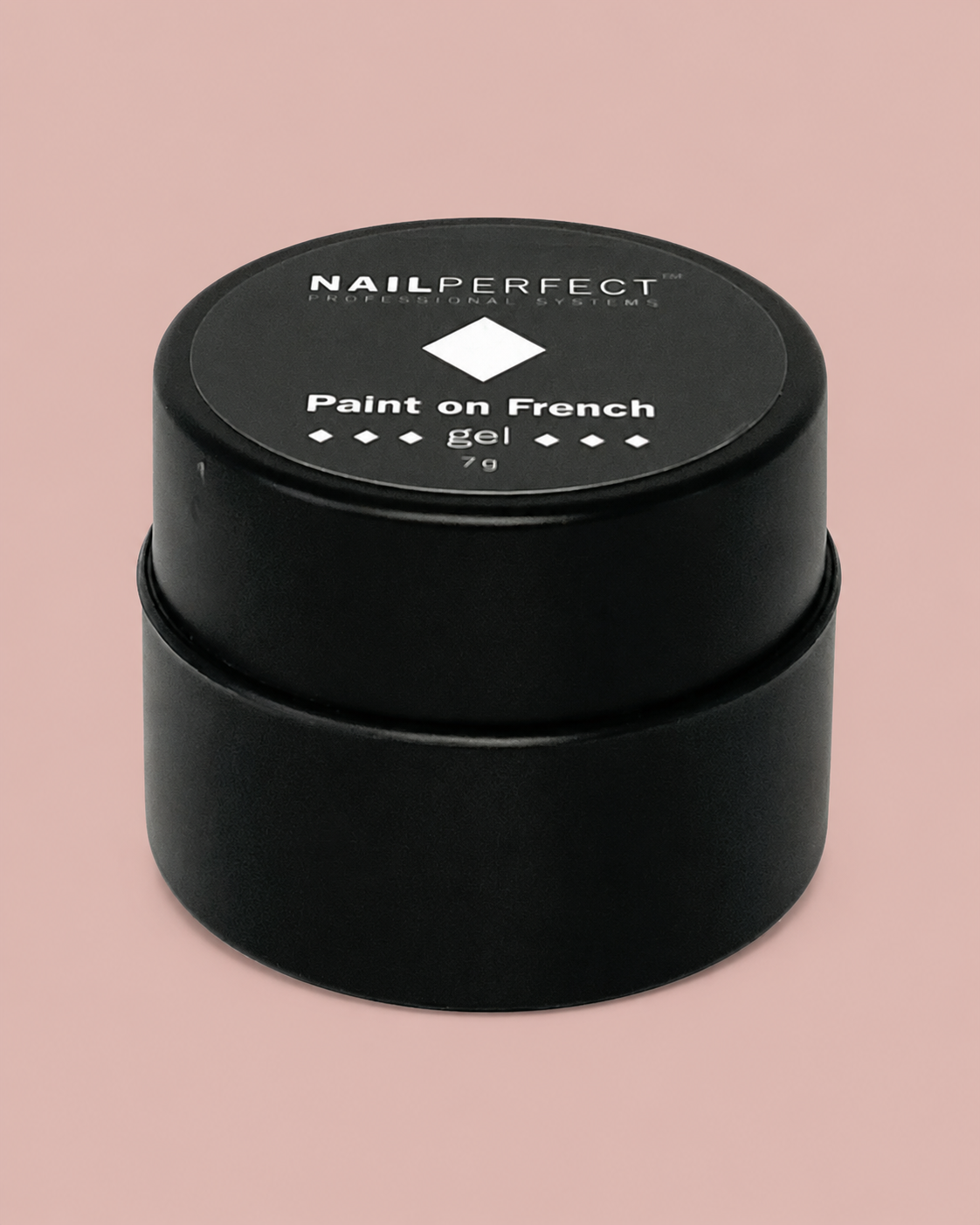 Nail Perfect Paint On French Gel White, 7 g