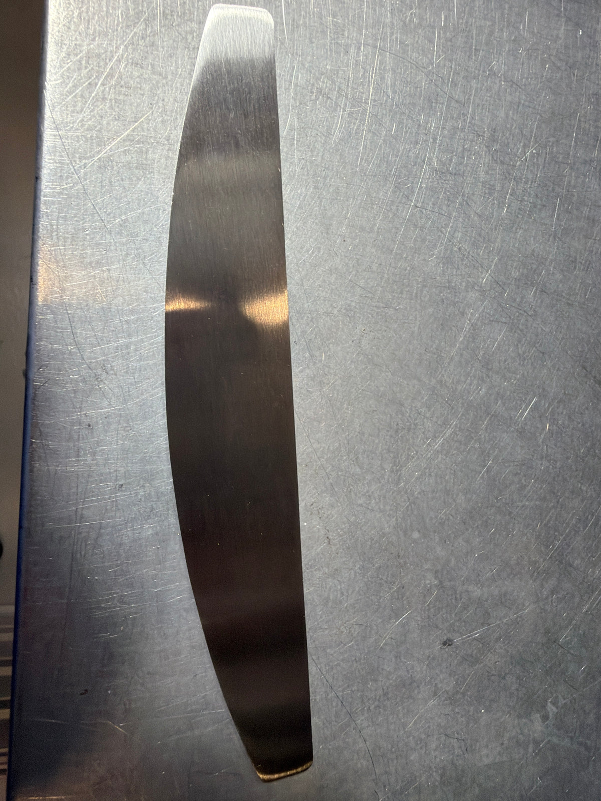 Stainless Steel Manicure File Half Moon