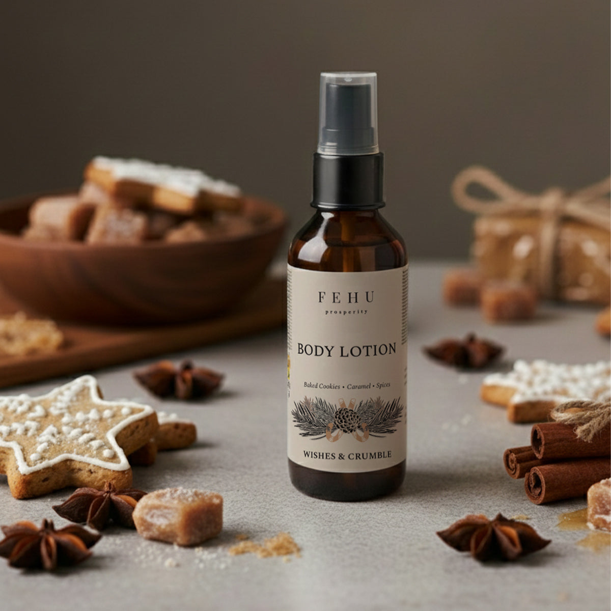 FEHU Body Lotion Wishes & Crumble, 100 ml