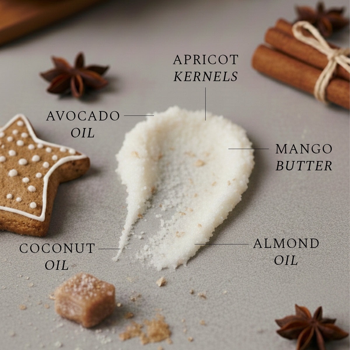 FEHU Body Scrub Wishes & Crumble, 120 g