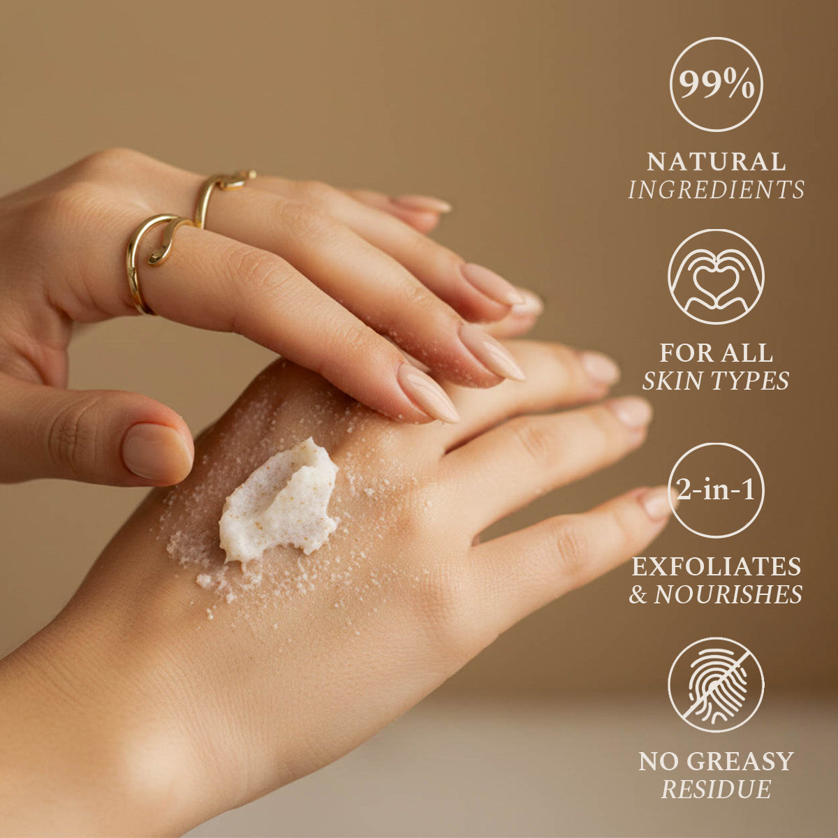 FEHU Body Scrub Wishes & Crumble, 120 g