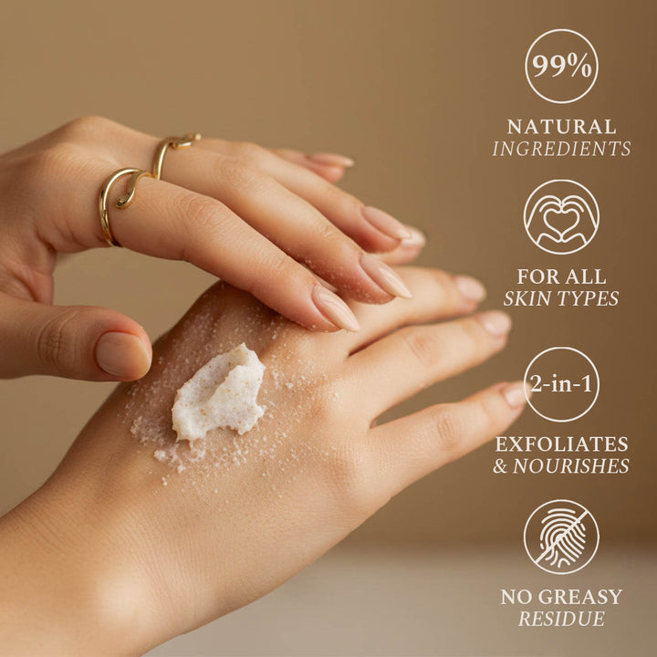 FEHU Body Scrub Wishes & Crumble, 120 g