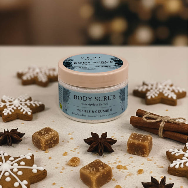 FEHU Body Scrub Wishes & Crumble, 120 g