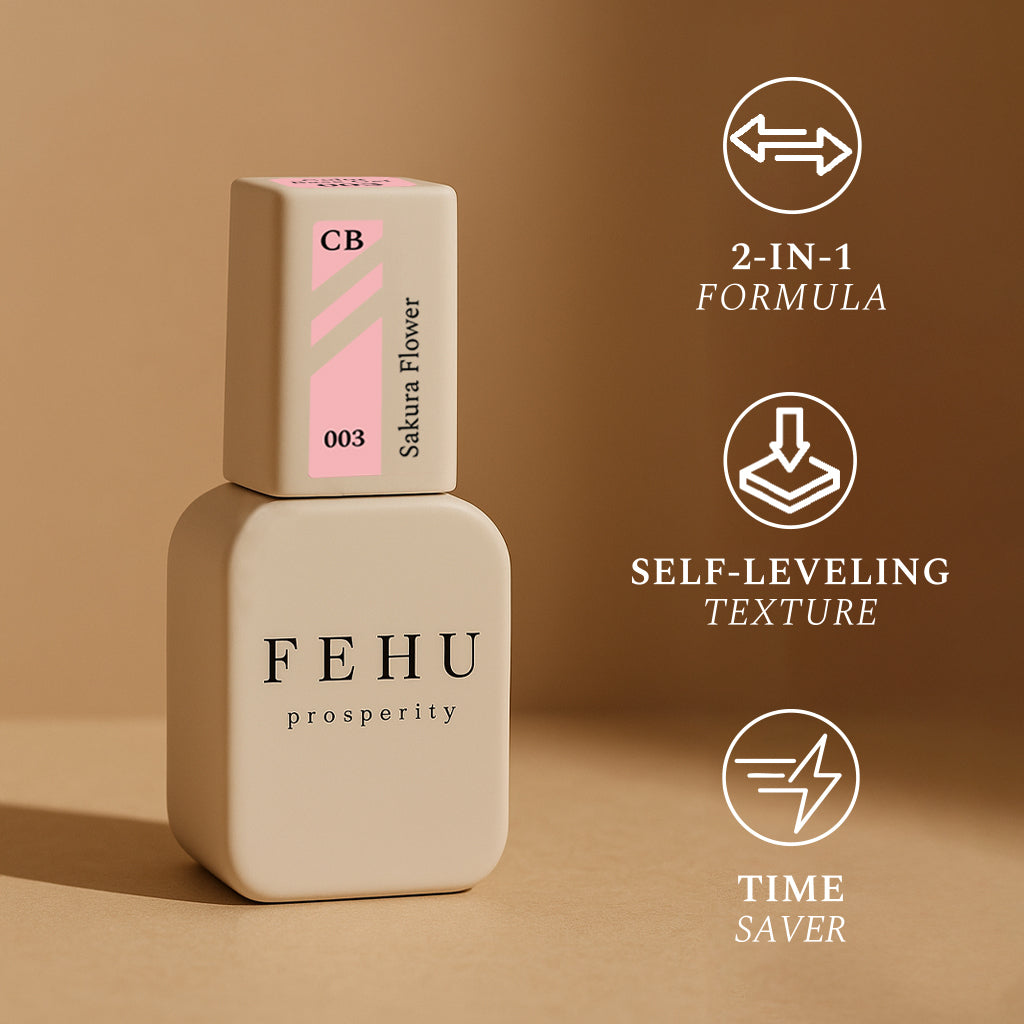FEHU Color Base Gel Sakura Flower #03, 12ml