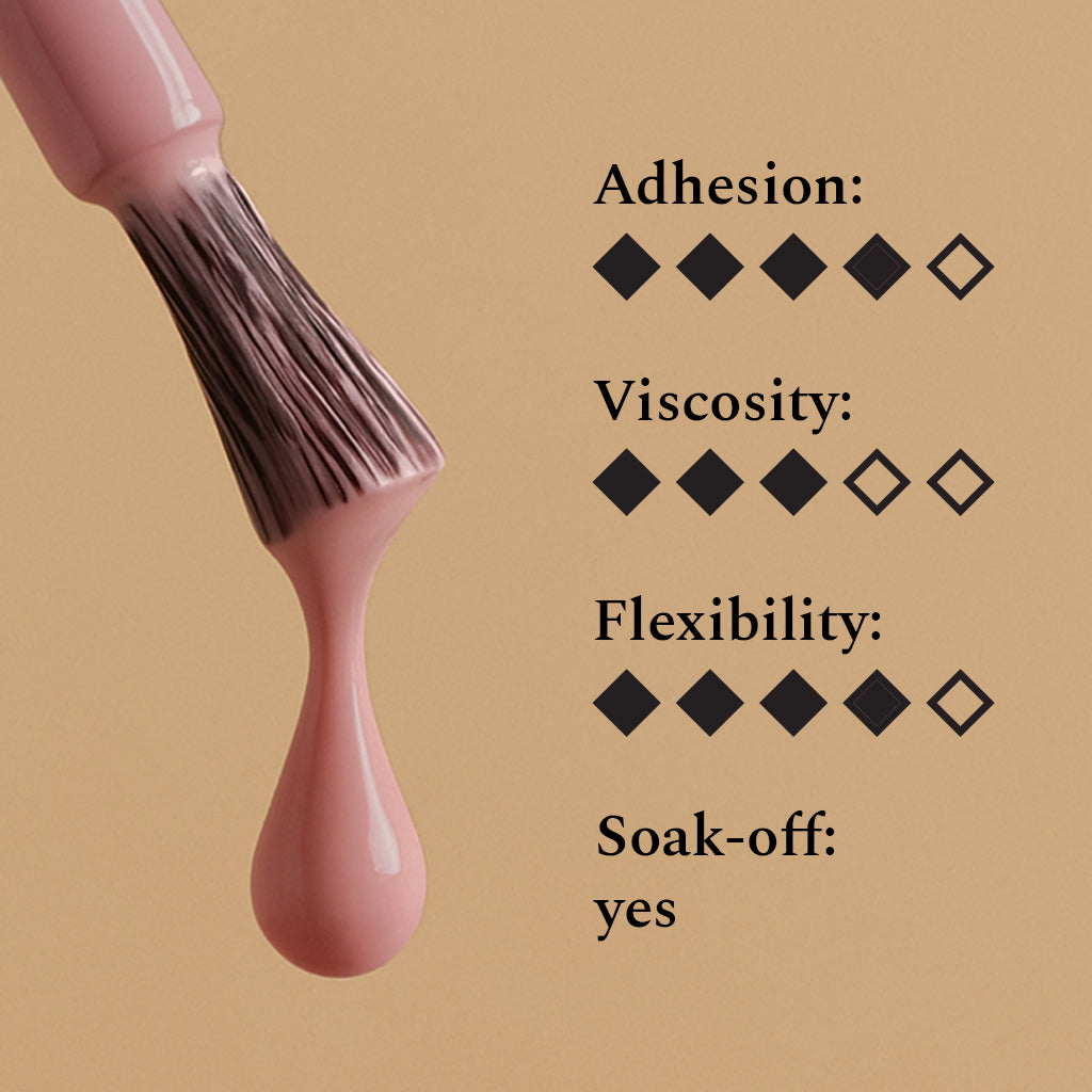 FEHU Color Base Gel Cream Brulee #04, 12ml