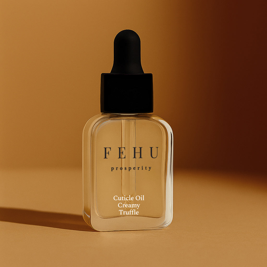 FEHU Organic Cuticle Oil Creamy Truffle, 12 ml