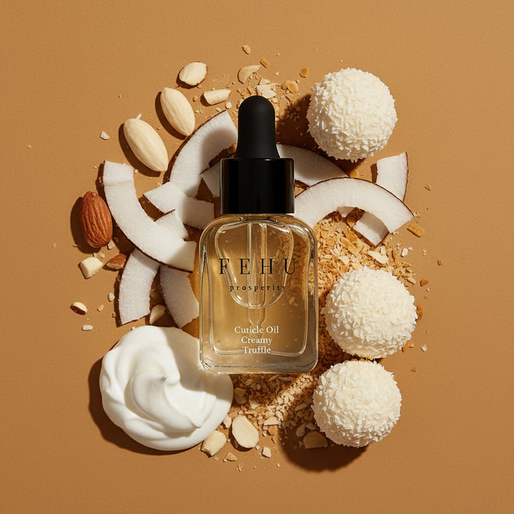 FEHU Organic Cuticle Oil Creamy Truffle, 12 ml
