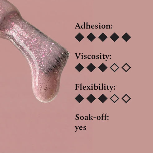 FEHU Fiber Base Gel #08 Ballete Glow 12 ml.