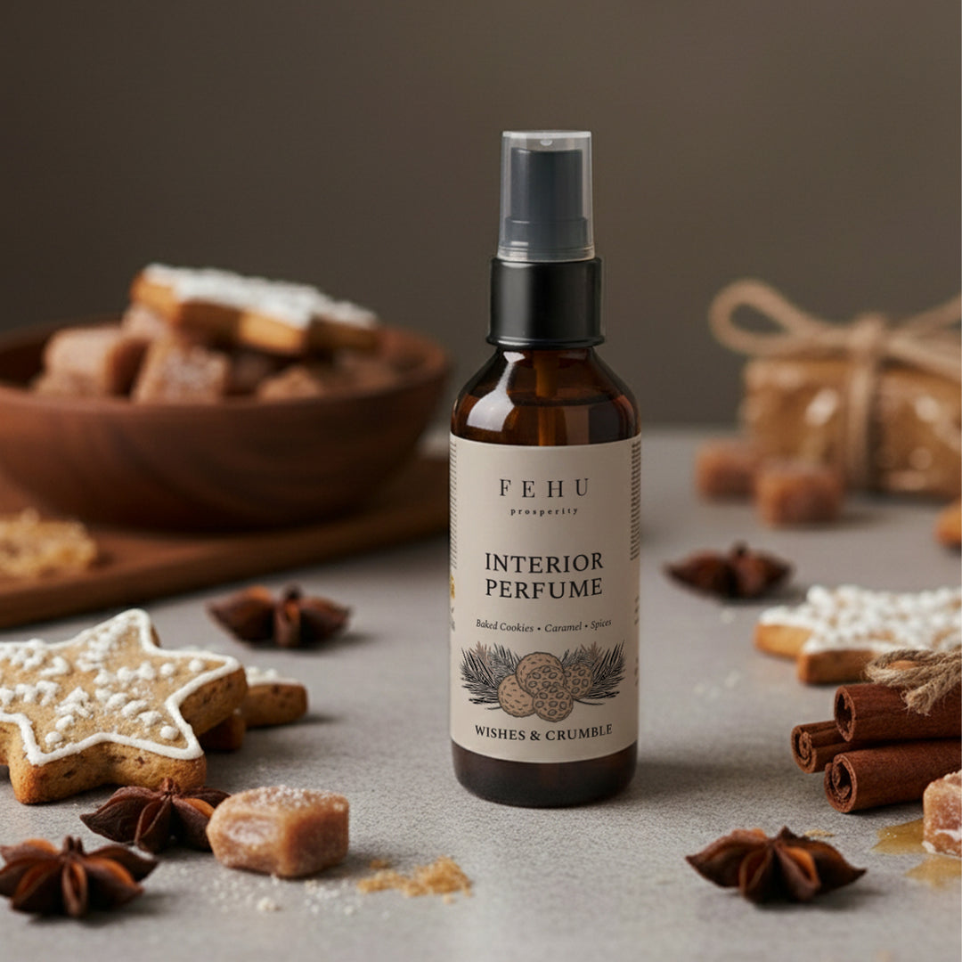 FEHU Interior Perfume Wishes & Crumble, 100 ml