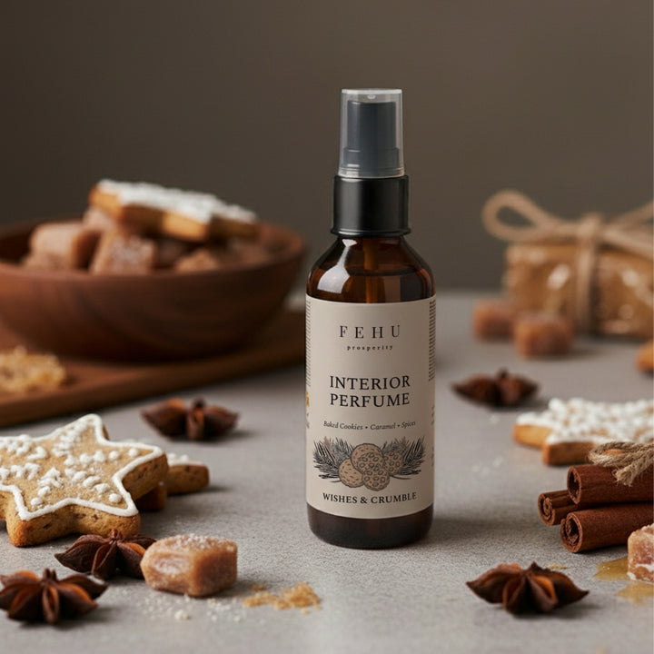 FEHU Interior Perfume Wishes & Crumble, 100 ml