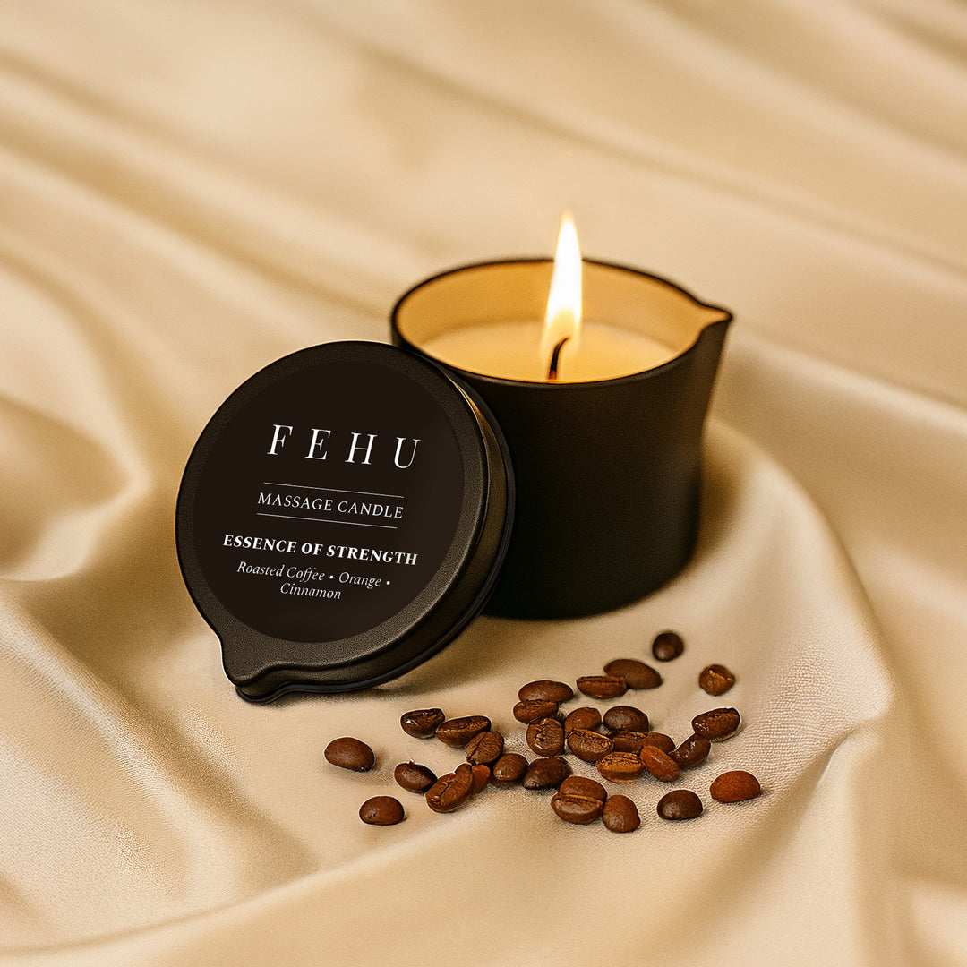 FEHU Massage Candle Essence of Strength, 30 g / 100 g.