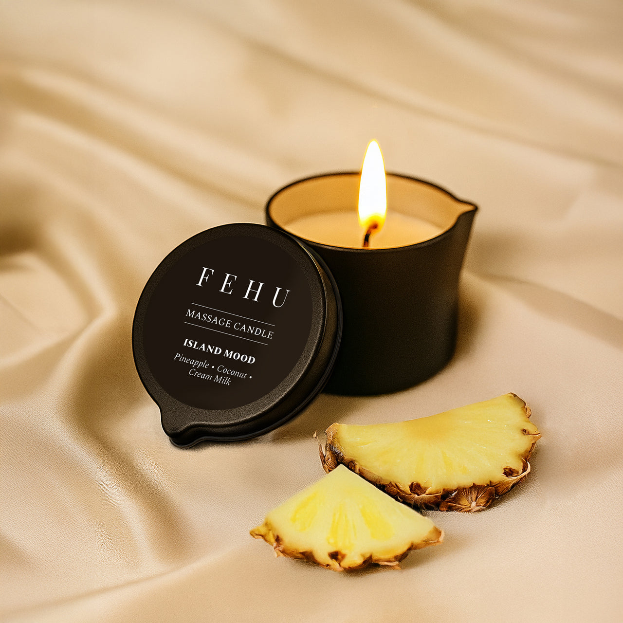 FEHU Massage Candle Island Mood, 30 g / 100 g.