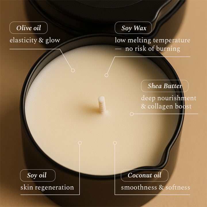 FEHU Massage Candle Wishes & Crumble, 30 g