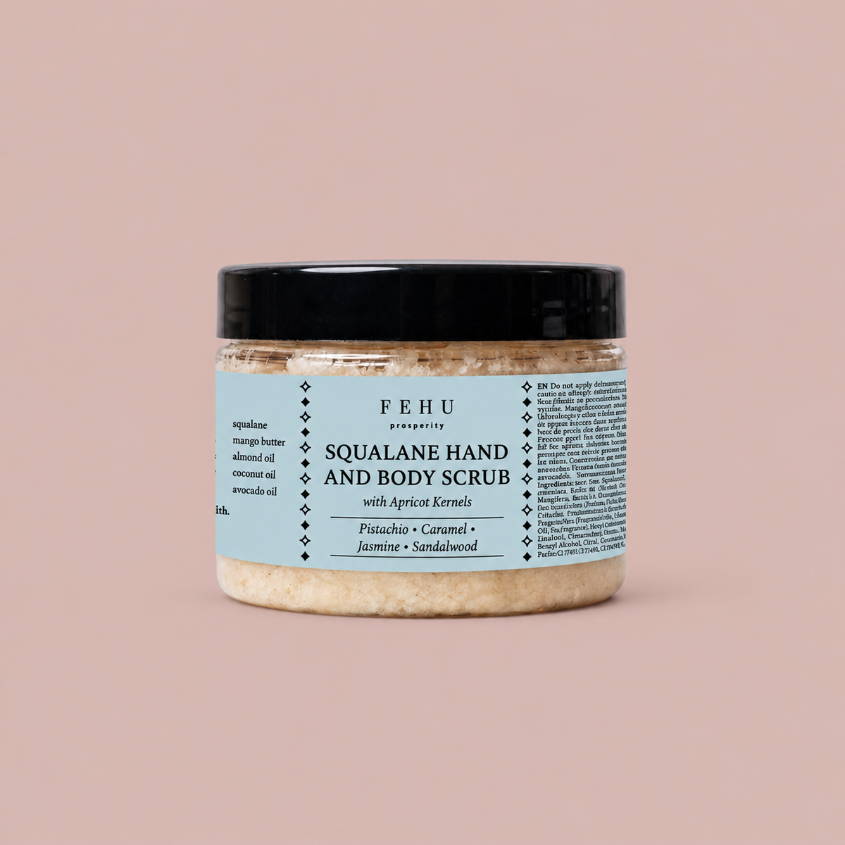 FEHU Squalane Hand and Body Scrub