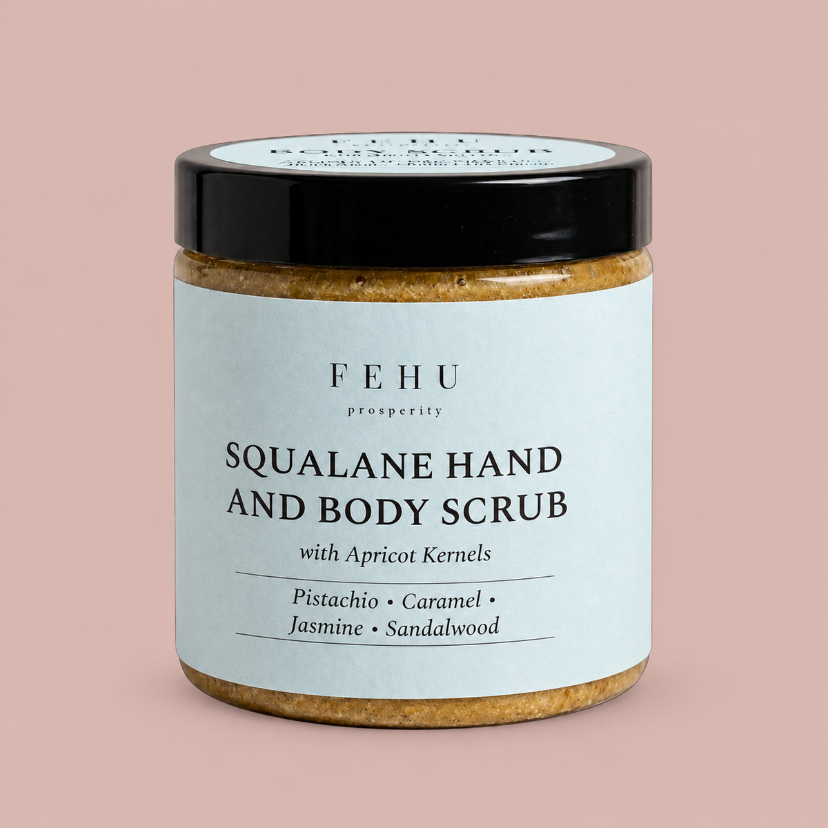 FEHU Squalane Hand and Body Scrub – 400 Gram