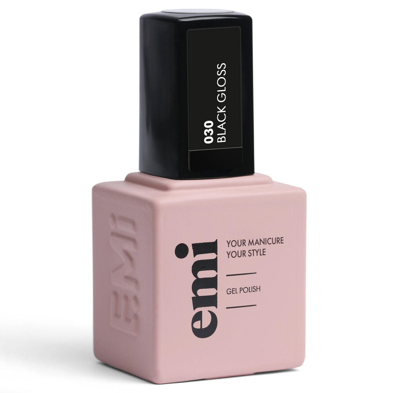E.MiLac Black Gloss 9/15 ml. 030