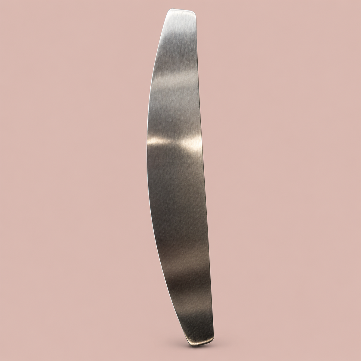Stainless Steel Manicure File Half Moon