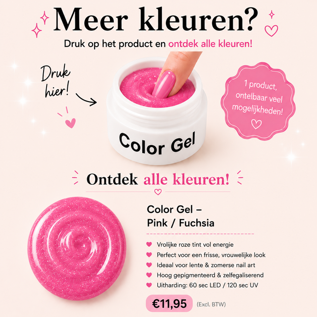 Color Gel - Pink / Fuchsia