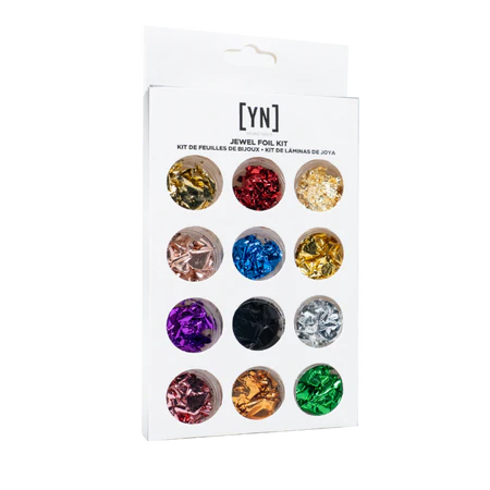 Young Nails Jewel Foil Kit, 12 Stuks