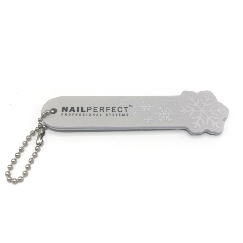 Nail Perfect Keychain File Snowflake