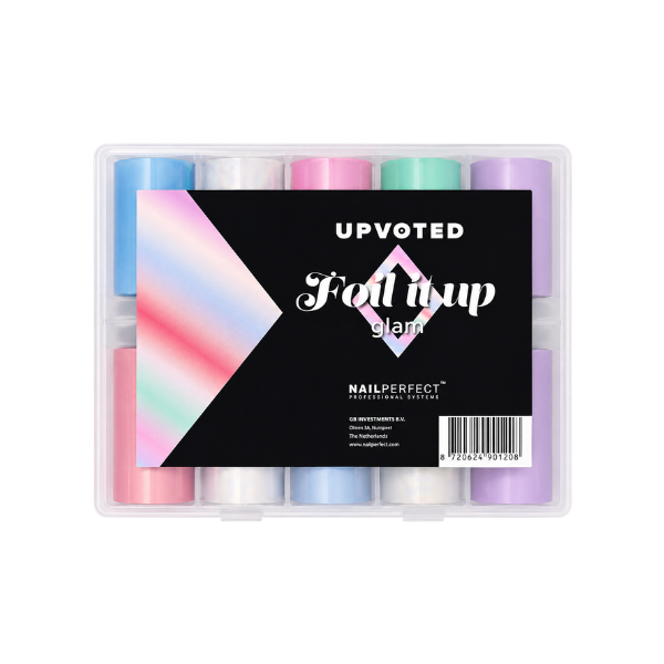 Nail Perfect UPVOTED Foil It Up Glam, 10 stuks