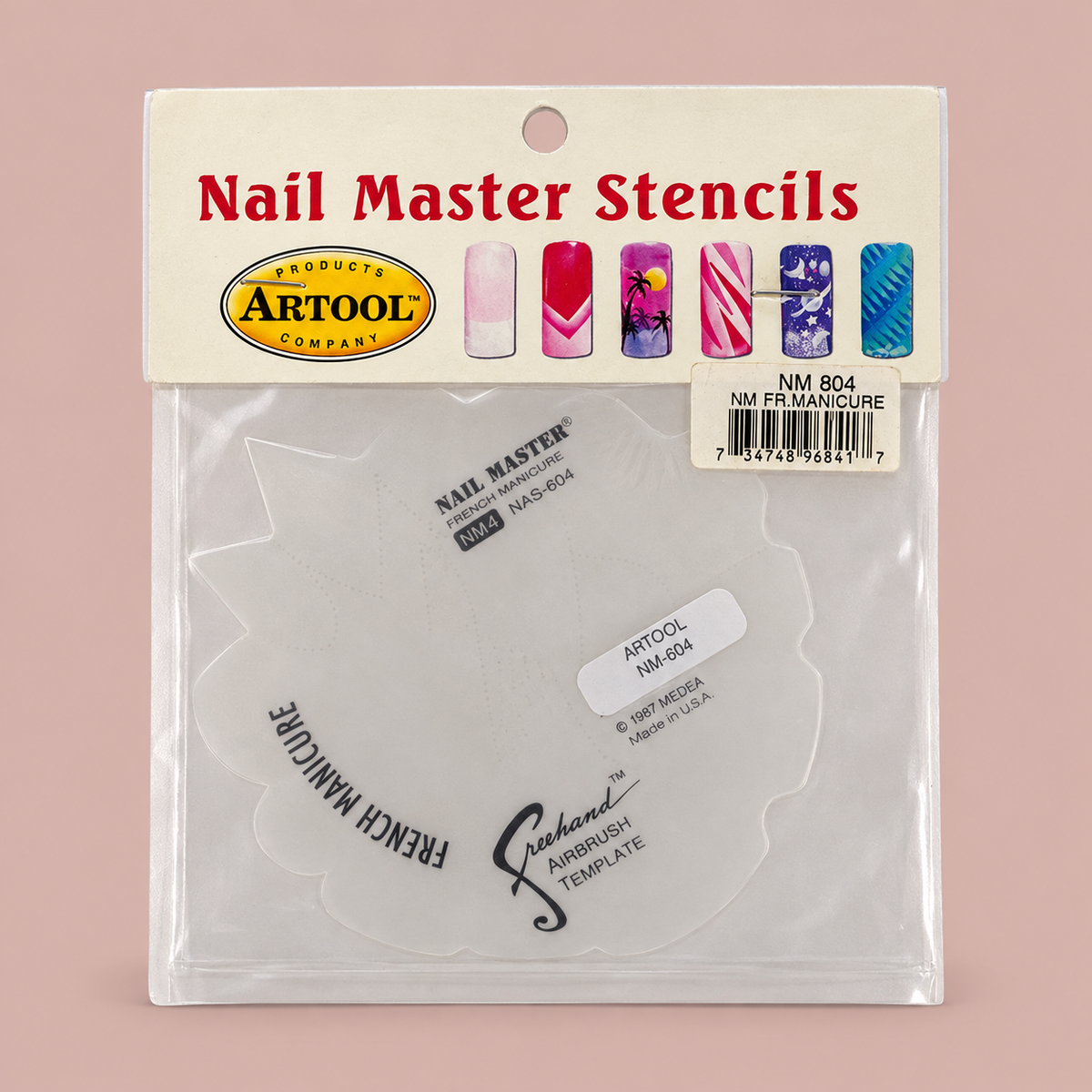 Medea Nail Art Stempelplaten – French manicure 12