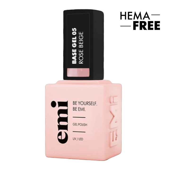 E.MiLac Base Gel Rose Beige #05, 9 ml.