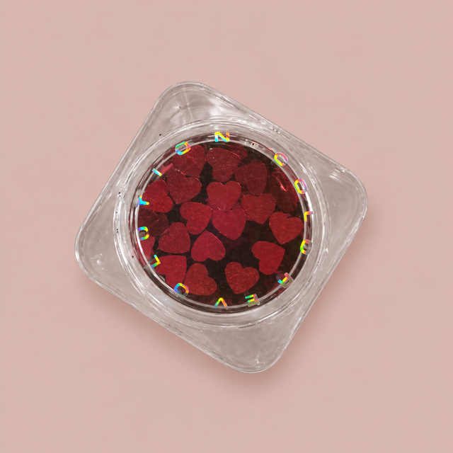 Color Revolution Glitter – Rood #58