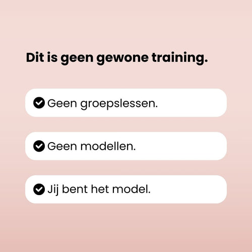 1-op-1 Privé Training & Behandeling in één